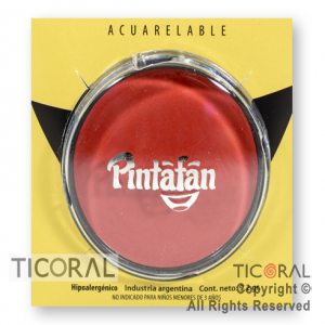 MAQUILLAJE ARTISTICO PINTAFAN ROJO 9.2GR 6-05 x 1